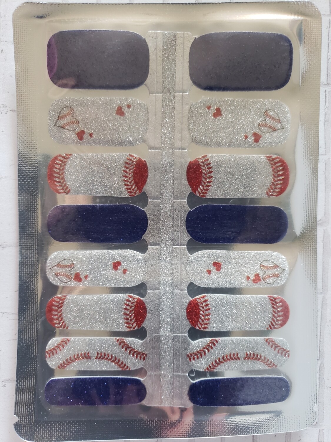 170- Softball or Baseball-Glitter