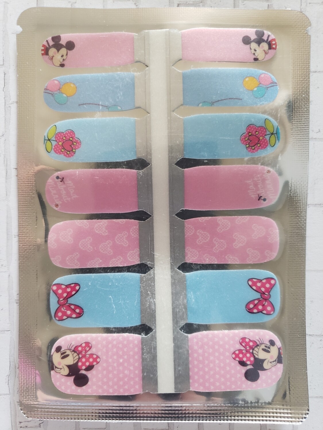 220- Disney Mickey Minnie Mouse Blue &amp; Pink