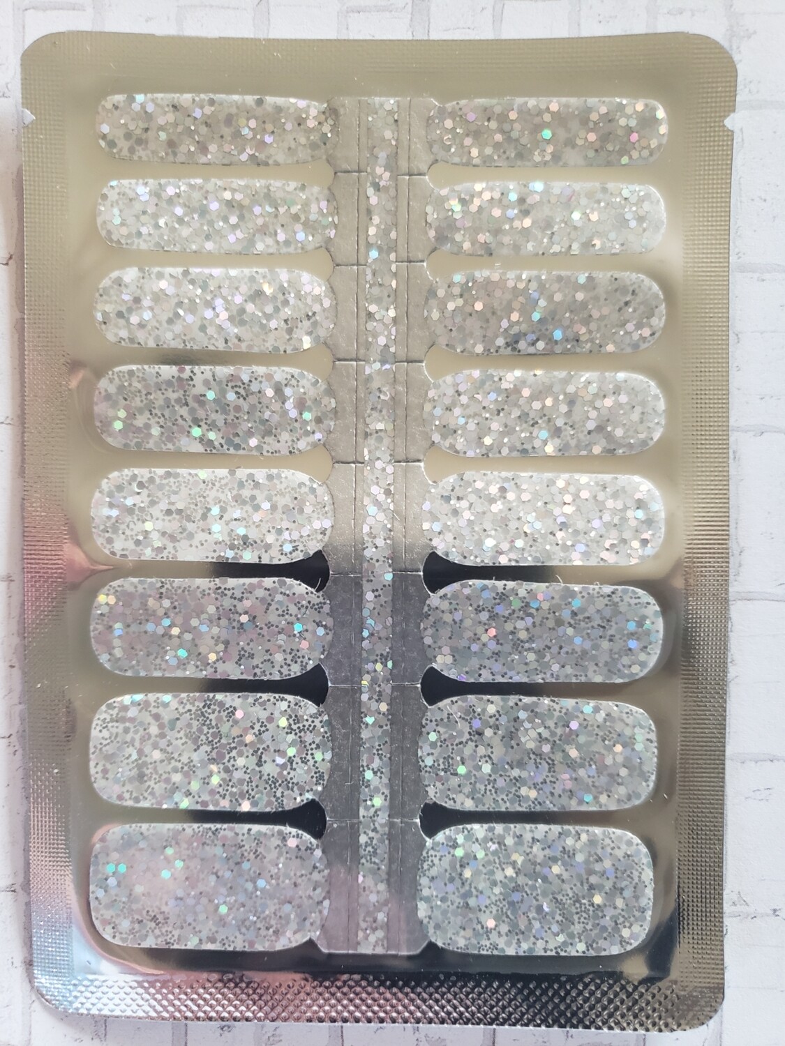 293- Silver Big Glitter