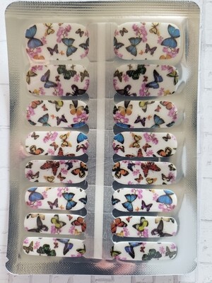 214- Multi Color Butterfly Pearl
