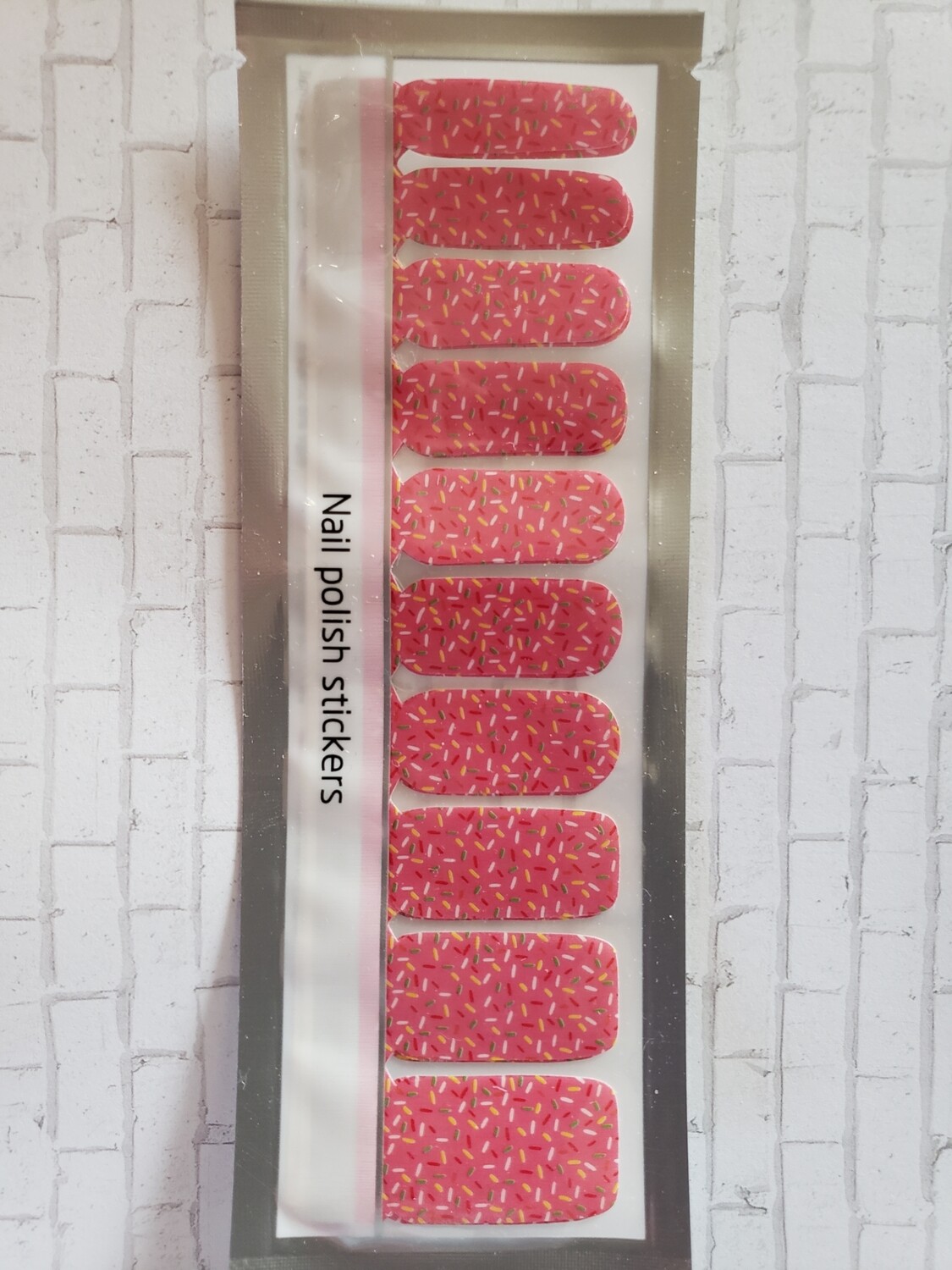 256- Pink Confetti (20 strips)