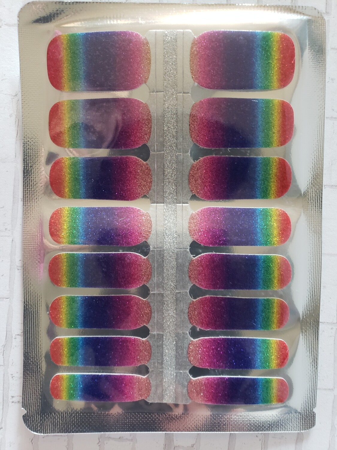241- Rainbow Ombre Glitter