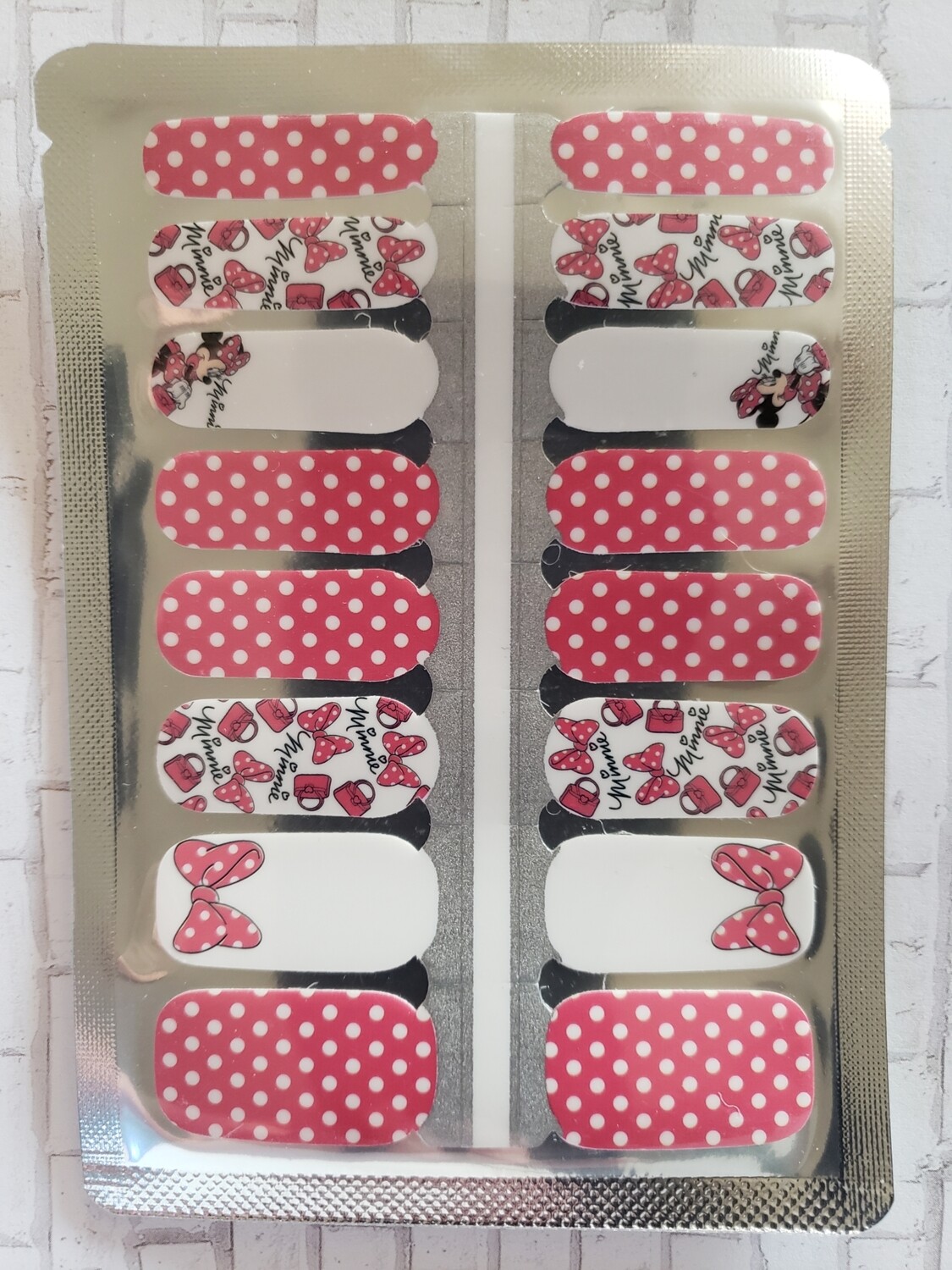 252- Disney Minnie Mickey pink polka dots 
(have matching kids)
