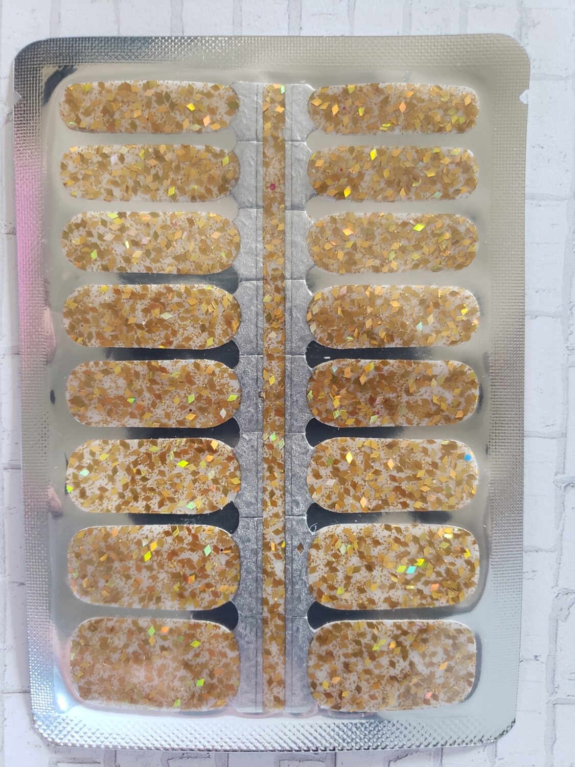 291- Gold Chunky Glitter