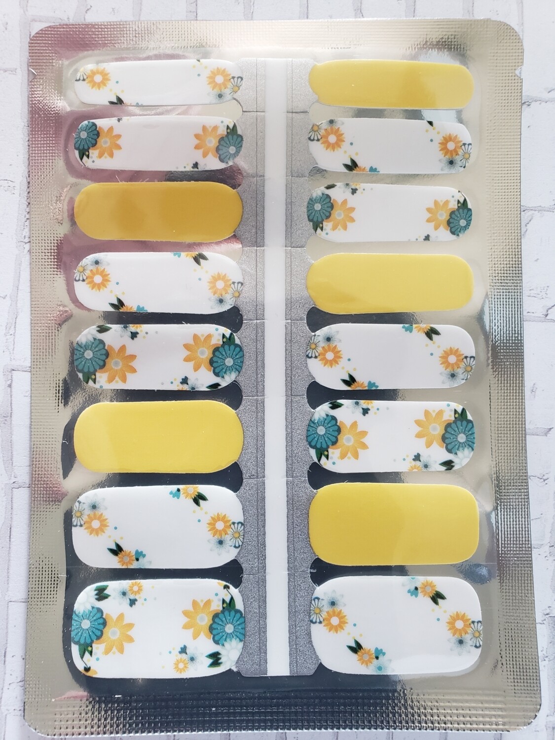 526-Yellow Floral