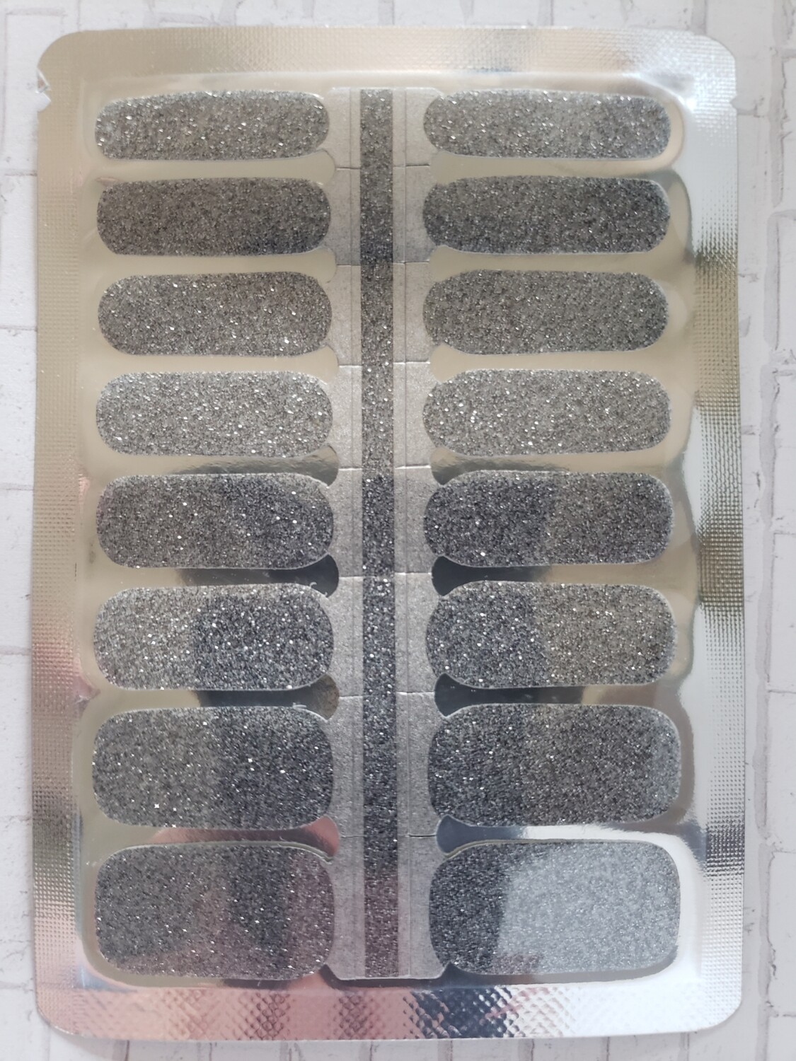 600- Dark Silver Glitter