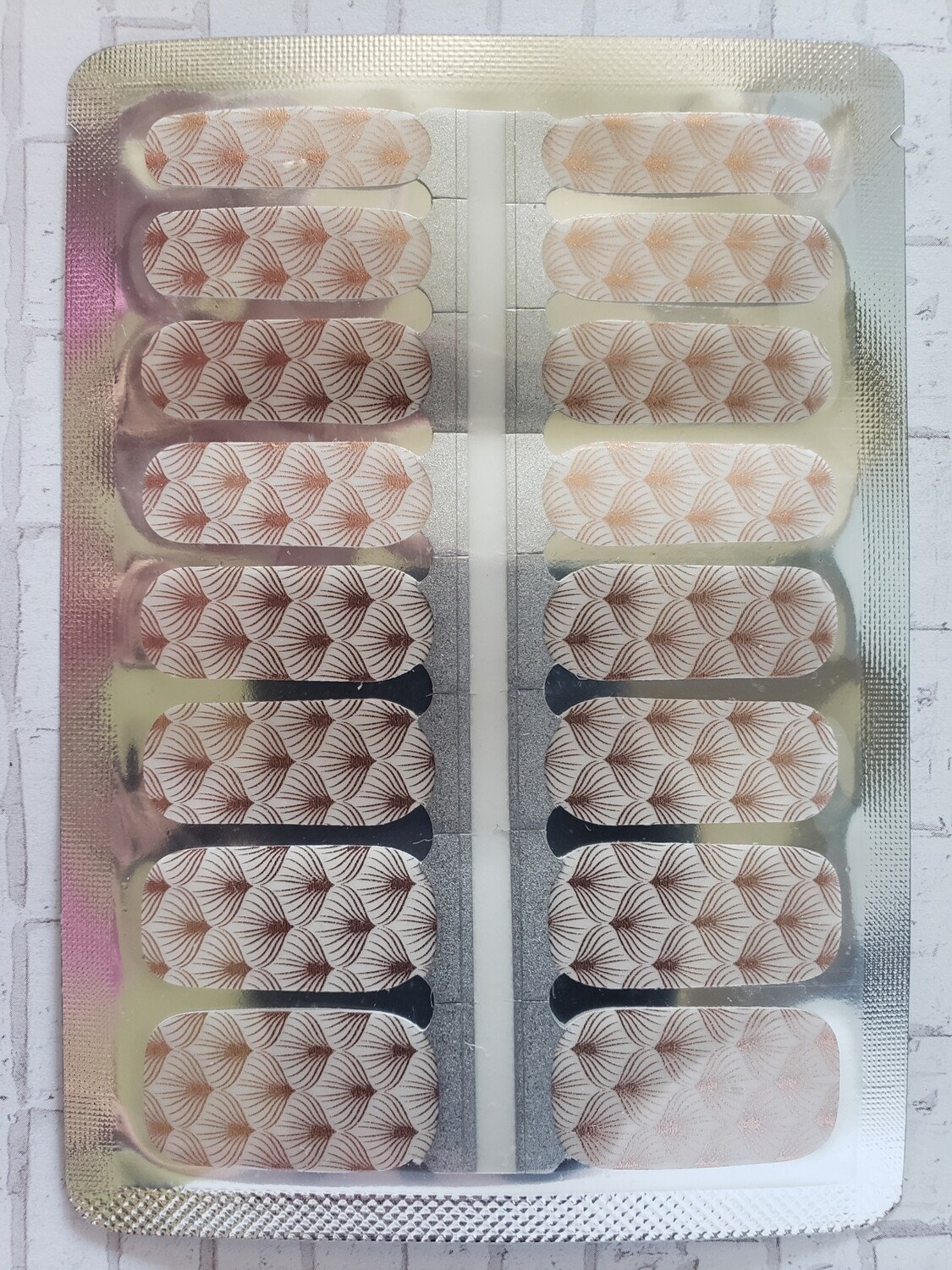 487- Rose Gold Flare- Overlay