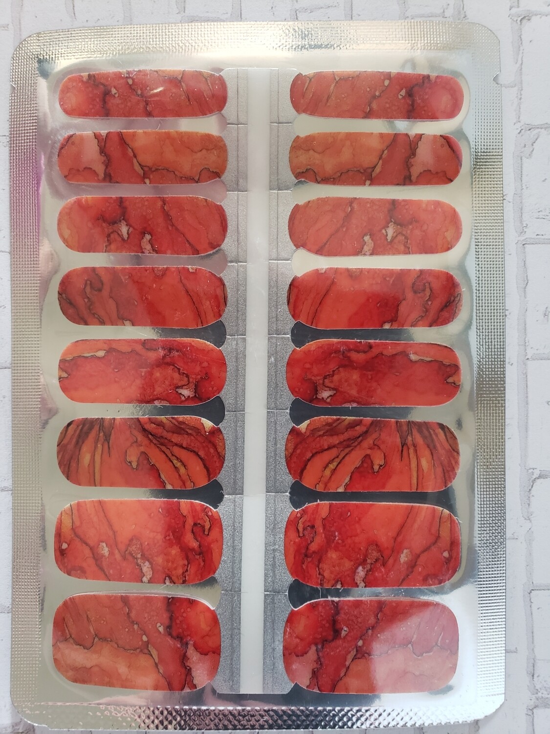 341- Multi Red Marble