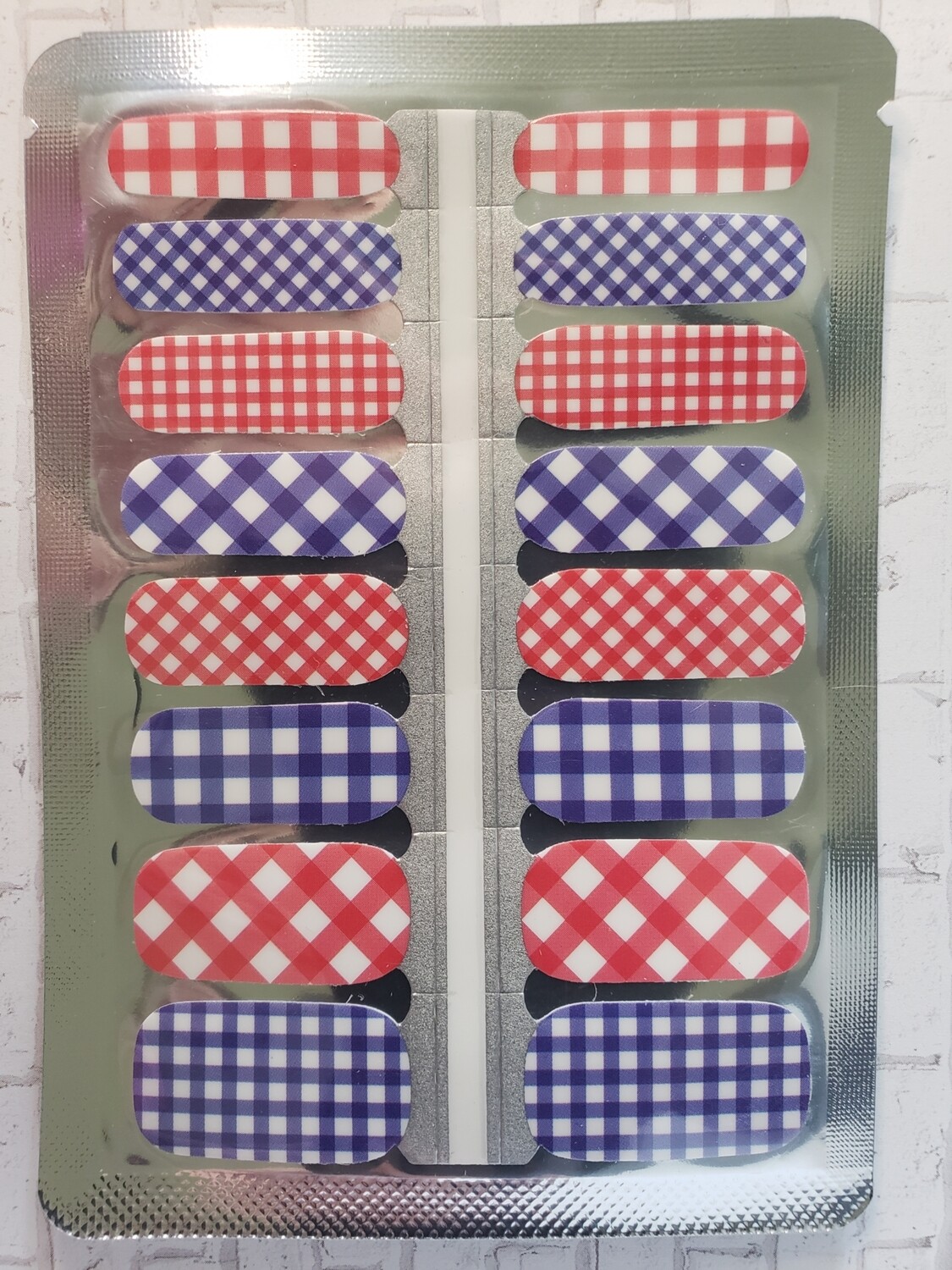 407- Summer Picnic Red, White, Blue