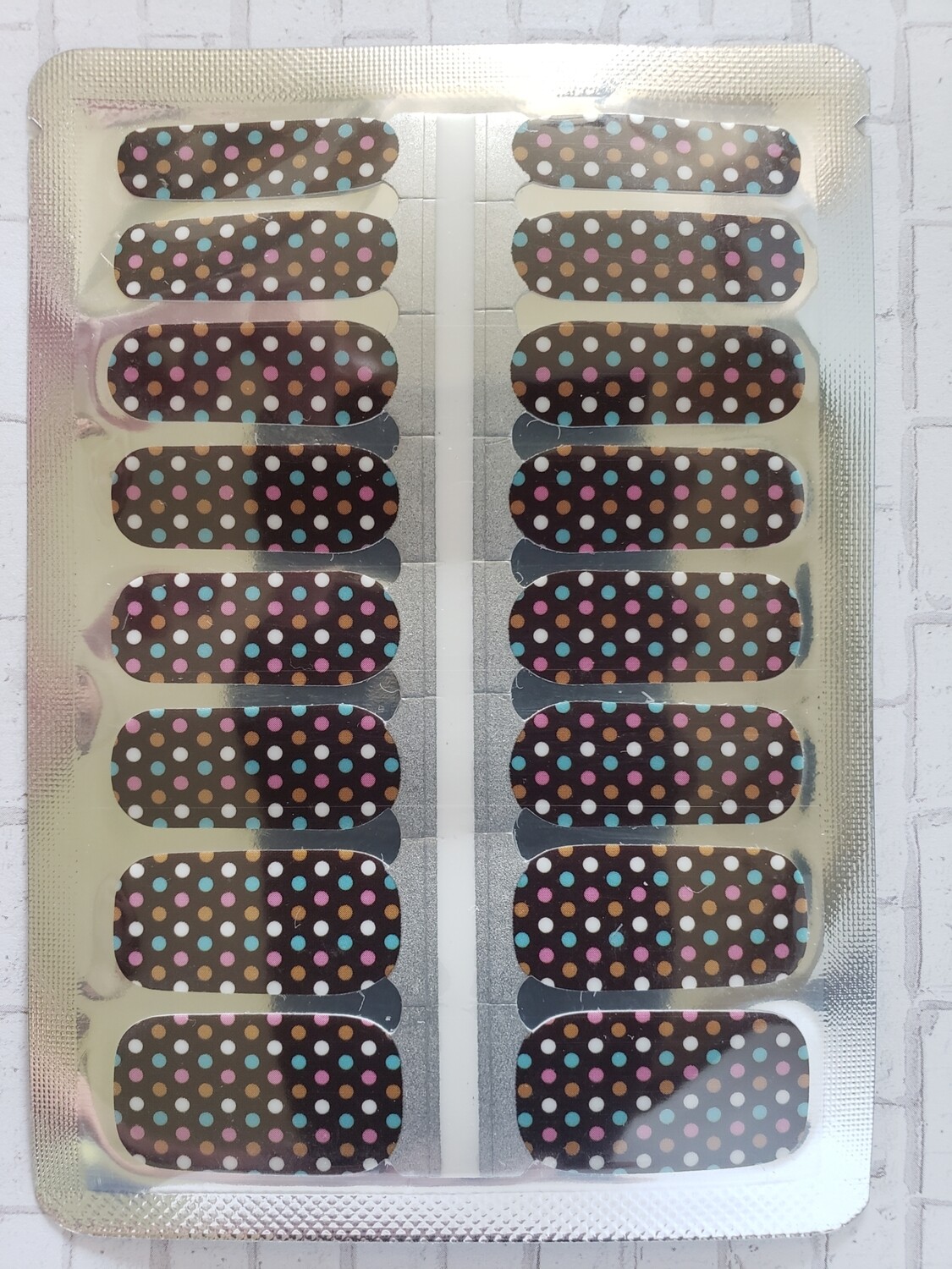 535- Brown Multi Dot