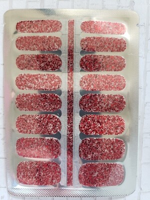 Red Glitter- Chunky