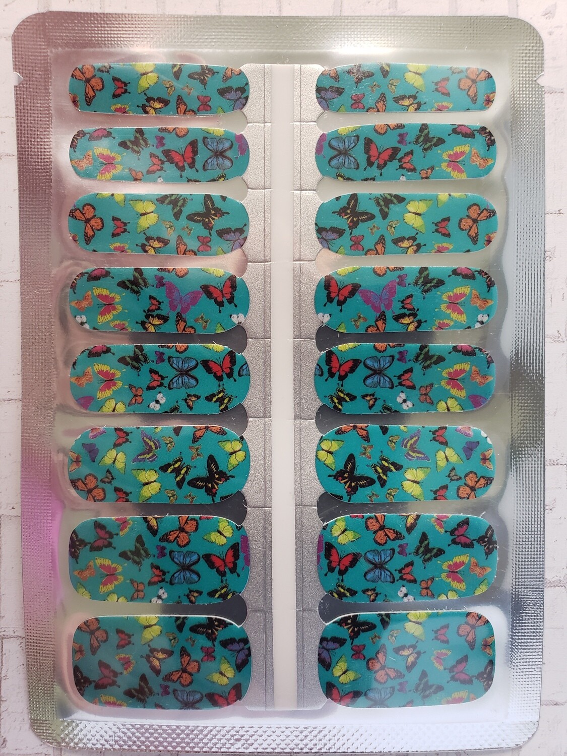 607- Turquoise Butterfly