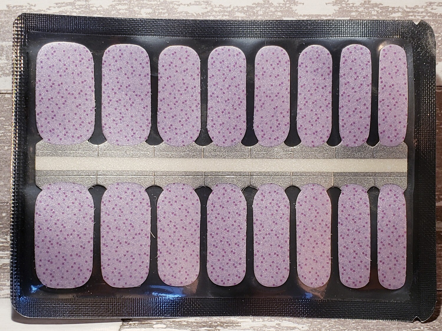 305- Purple Small Confetti- Pearl Finish