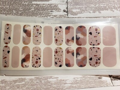 900-Smudged &amp; Gold Foil Flecks