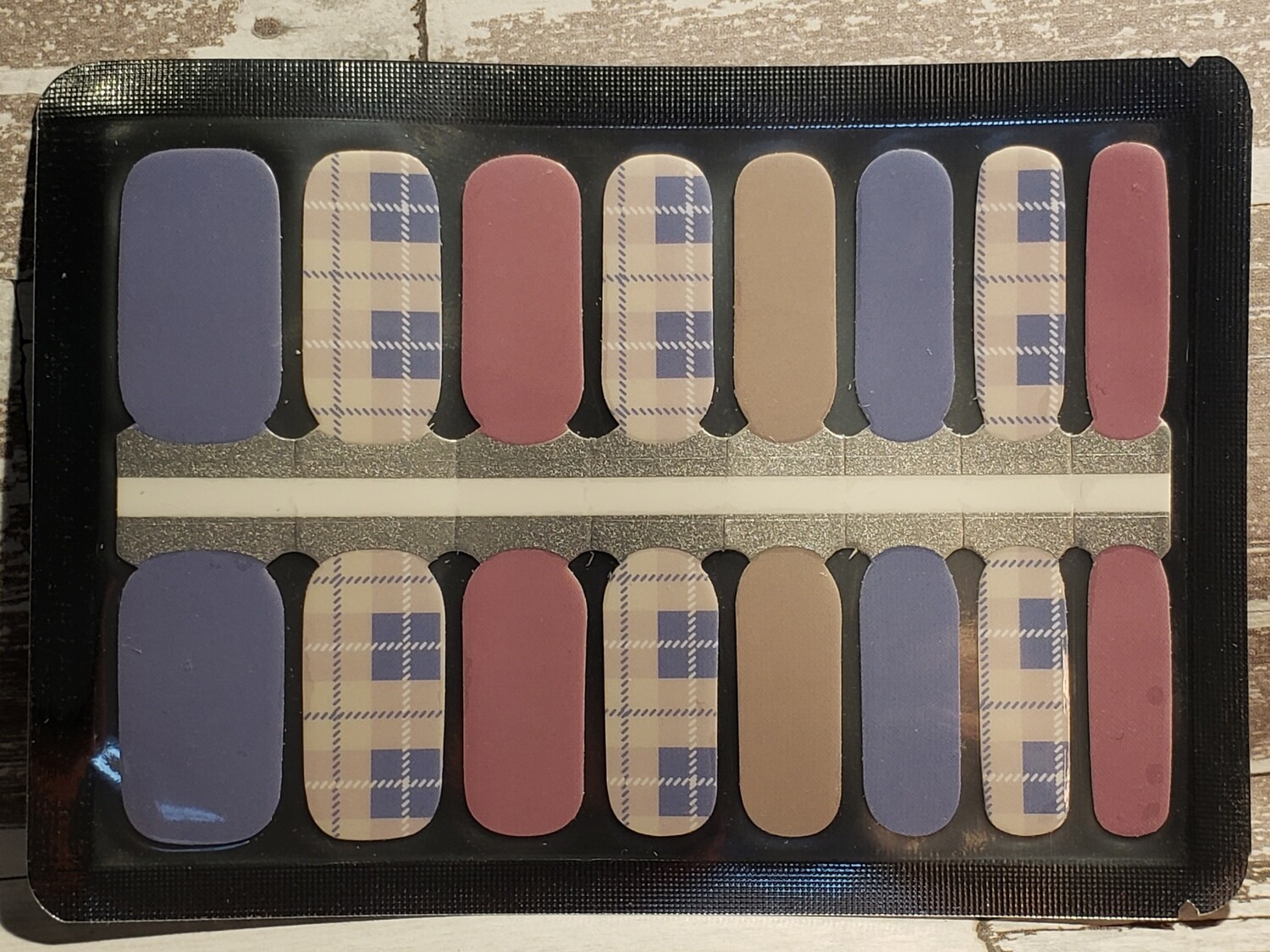 556- Purples &amp; Raspberries with Plaid
