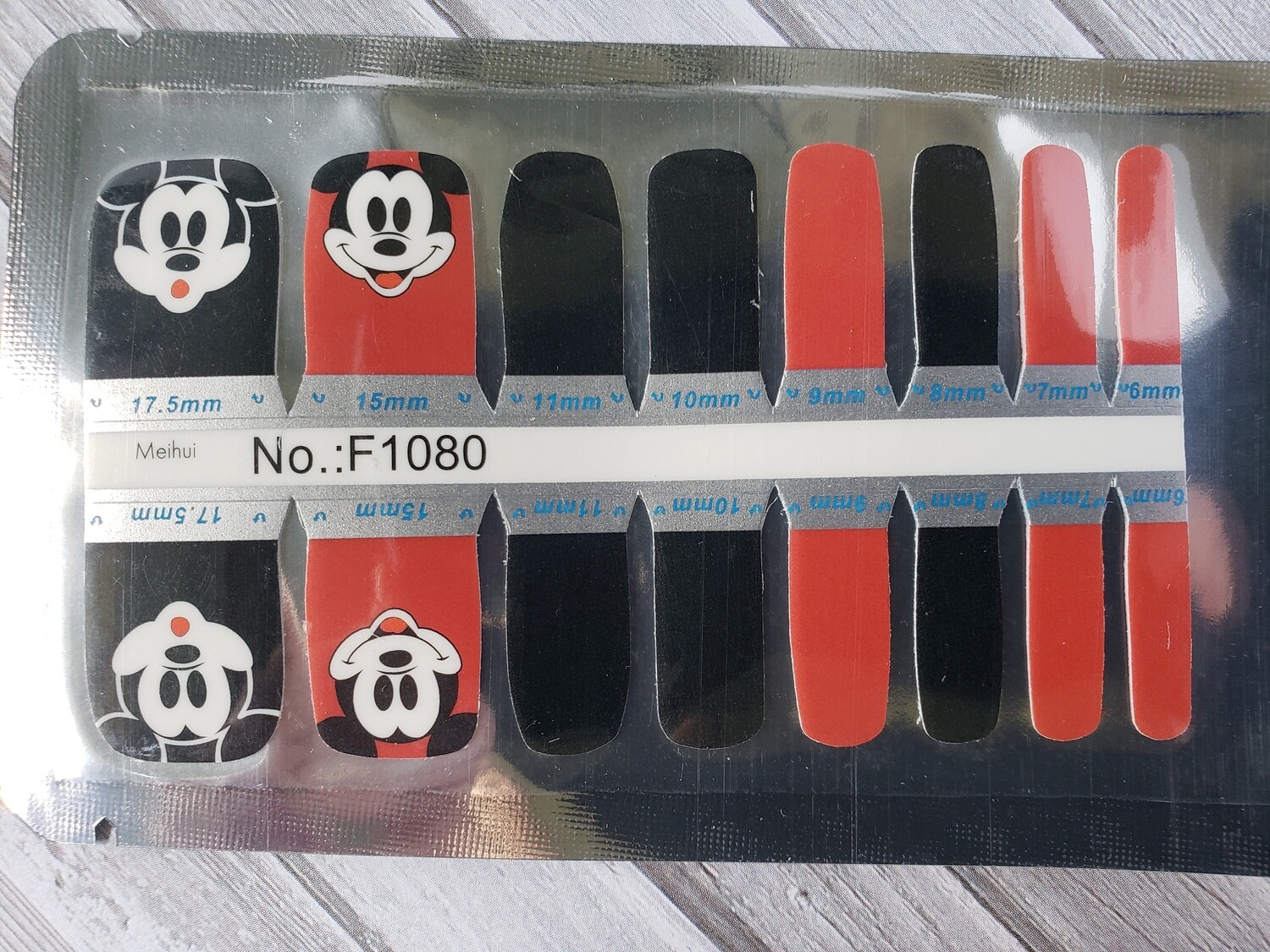 1080- Disney Mickey Mouse- Toes