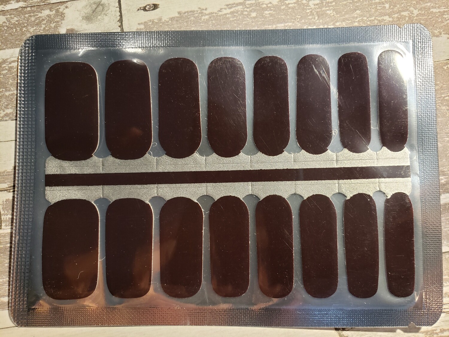 Deep Maroon Brown- Solid