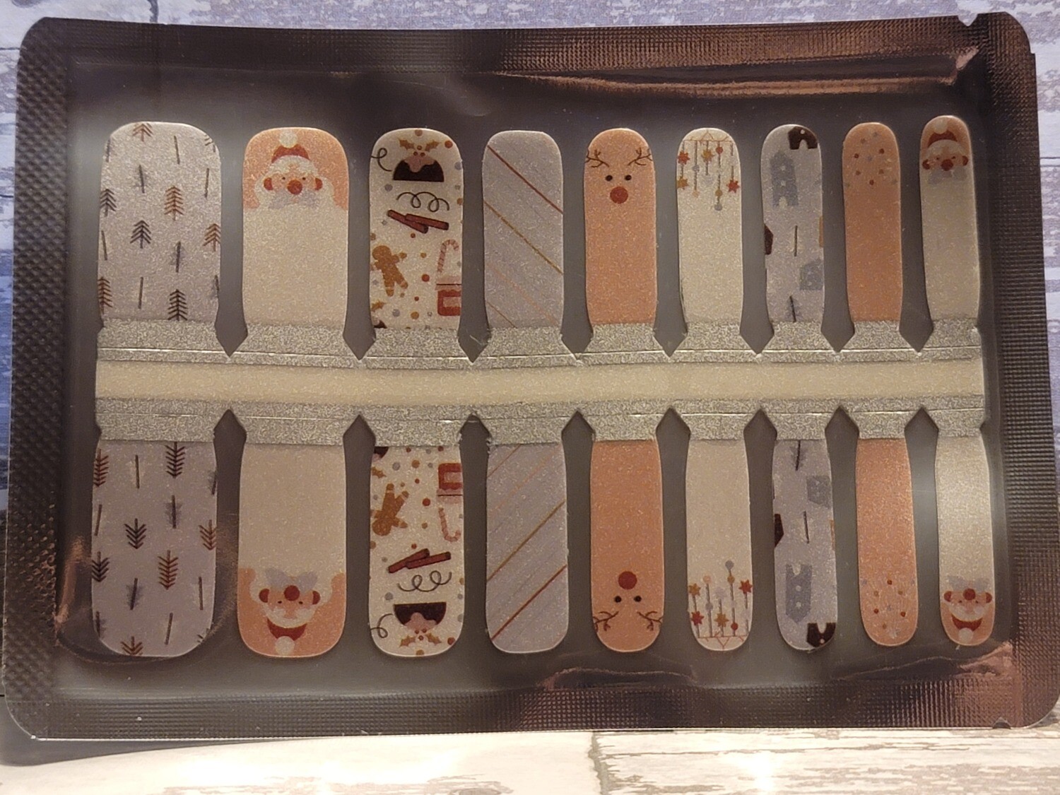 C117- Reindeer &amp; Gingerbread tan