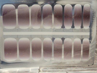 638- White &amp; Gray Ombre light Sparkle
