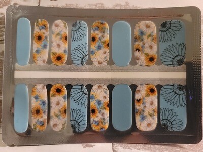 653- Sunflower Blues
(Blue &amp; White Daisy Sunflowers)