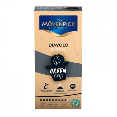 Movenpick Diavolo Espresso Green Cap