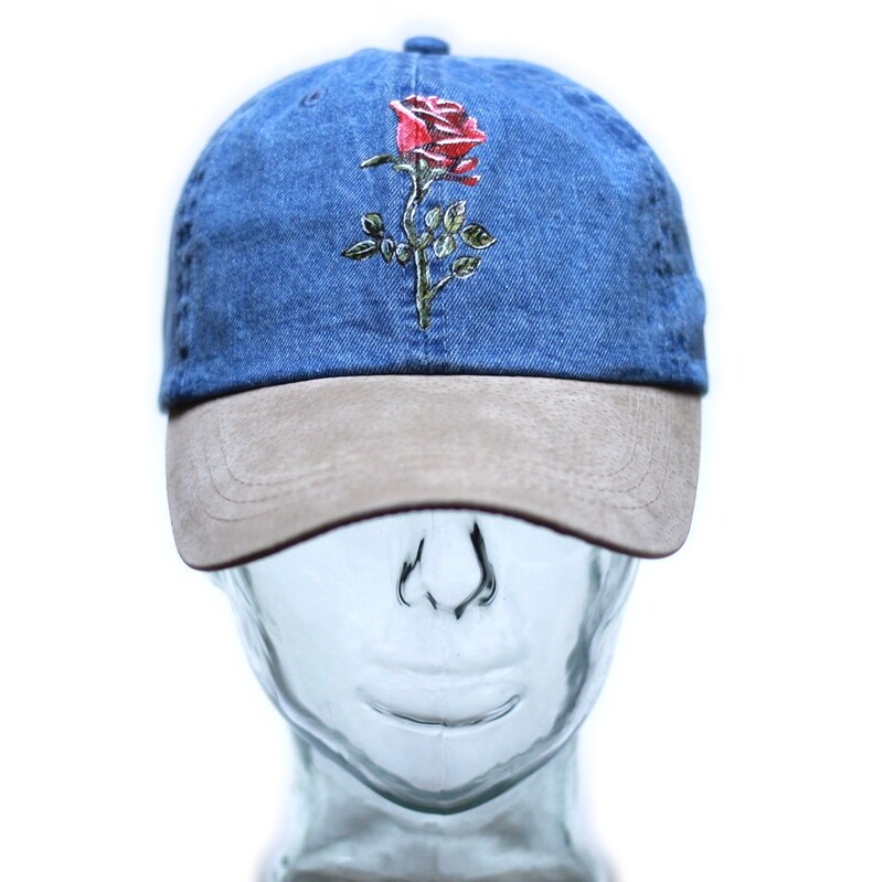 Red Rose Dad Hat