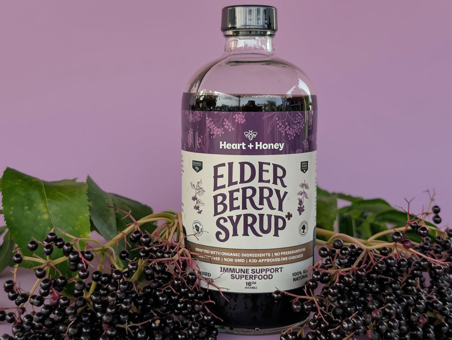 16 fl oz Elderberry Syrup 16 fl oz Elderberry Syrup