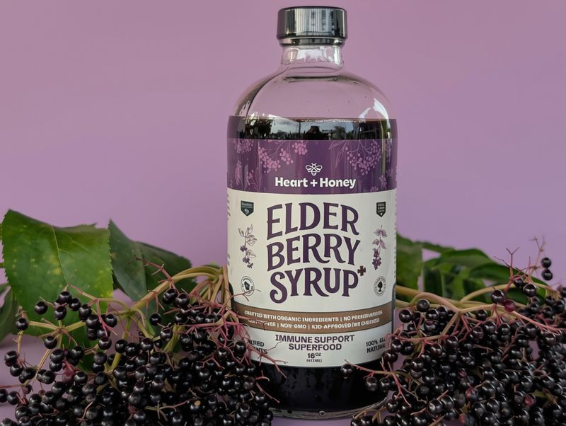 16 fl oz Elderberry Syrup