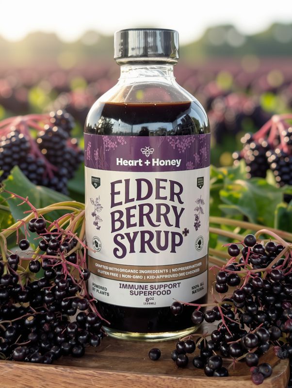 8 fl oz Elderberry Syrup