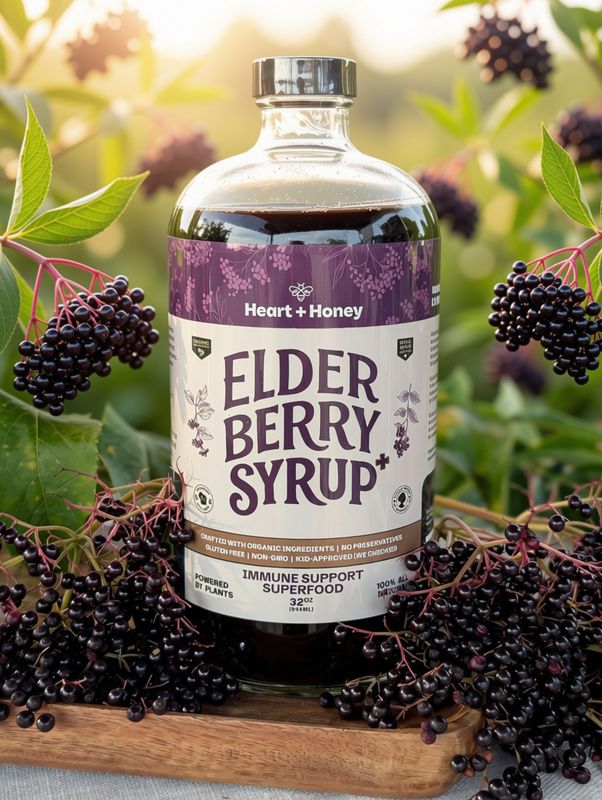 32 fl oz Elderberry Syrup