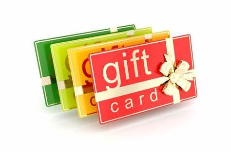 Gift Cards Available
