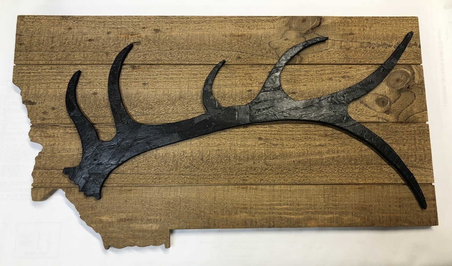 MT Elk Antler Sign