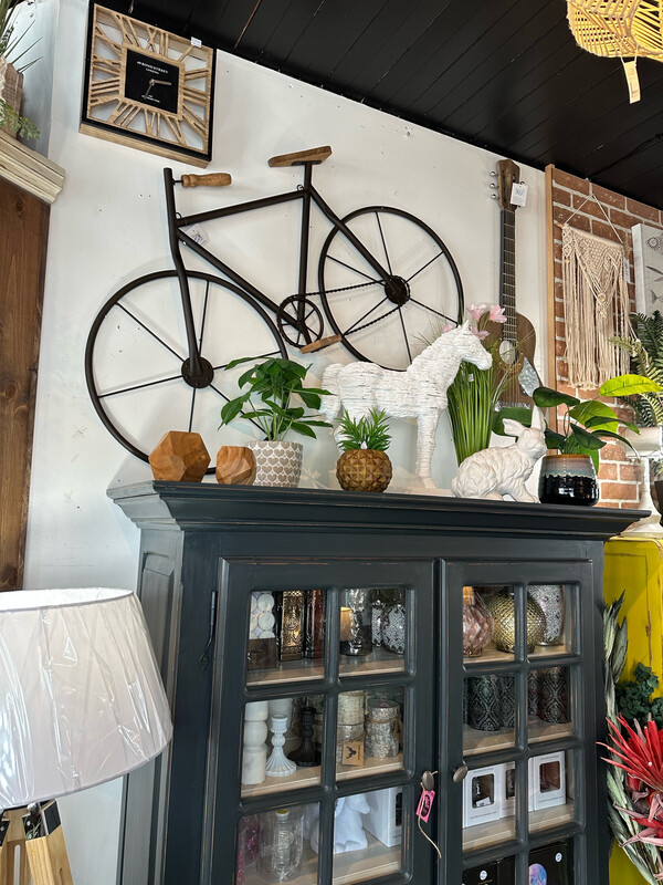 Vélo décor mural 