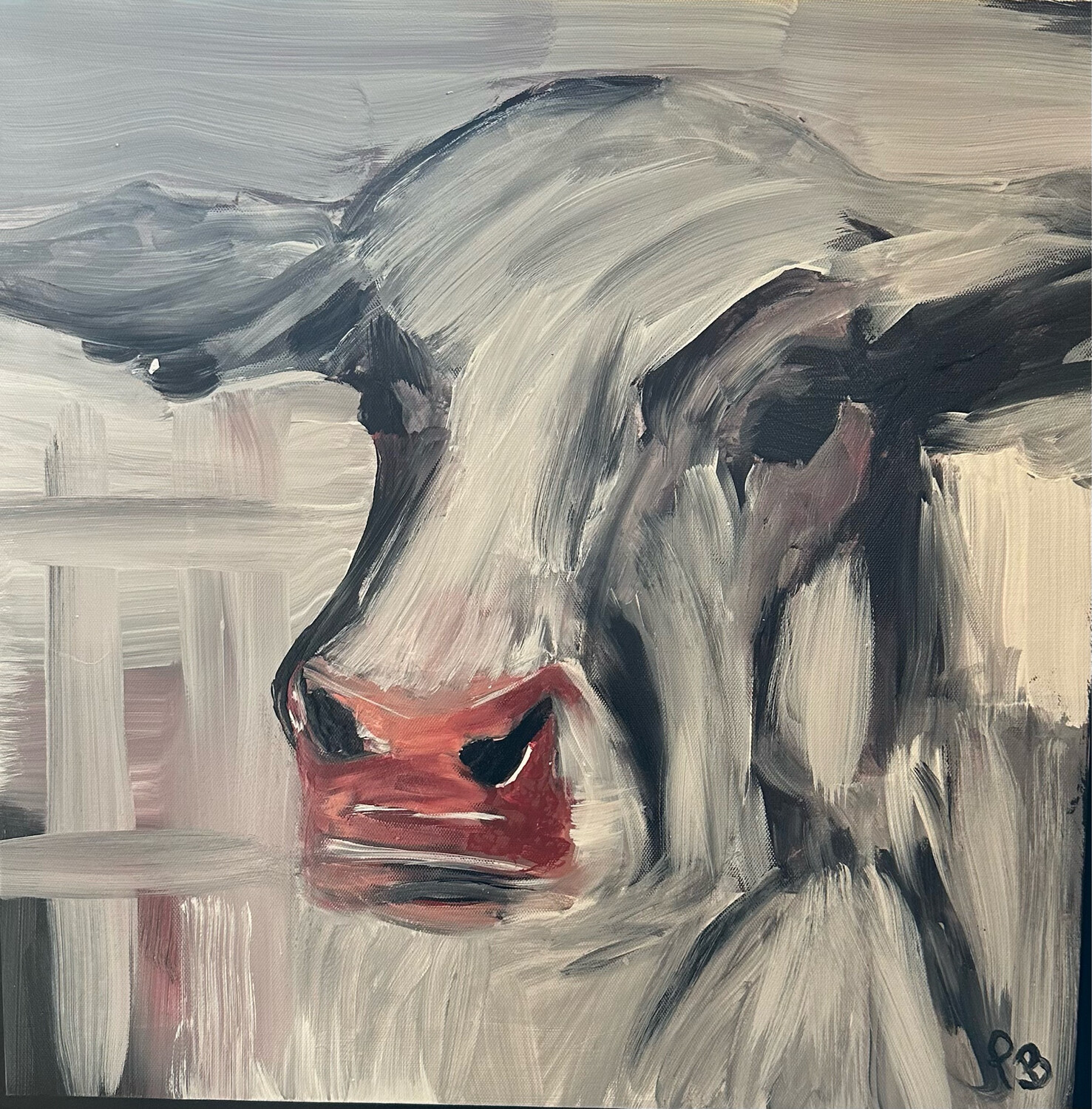 Peinture vache