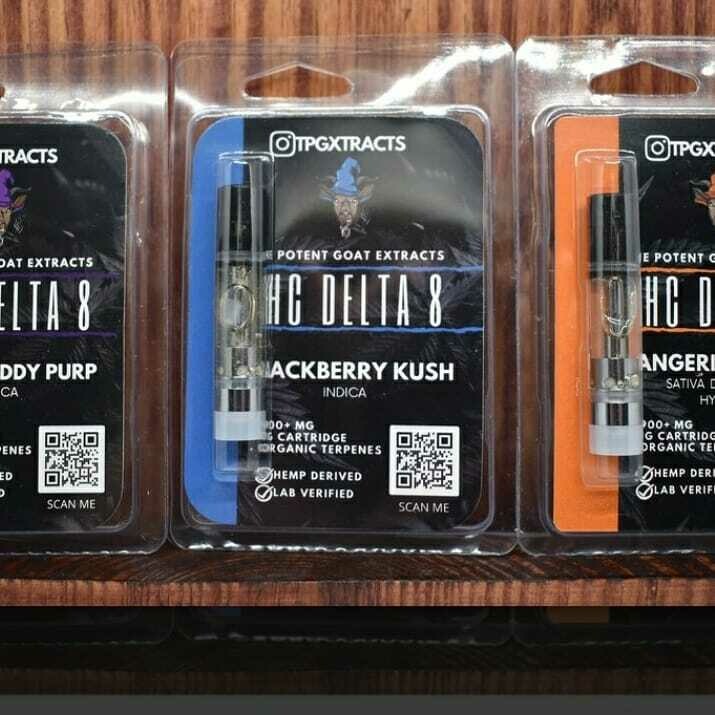 TPG Extracts 900mg vape cartridges- tangerine dream flavor