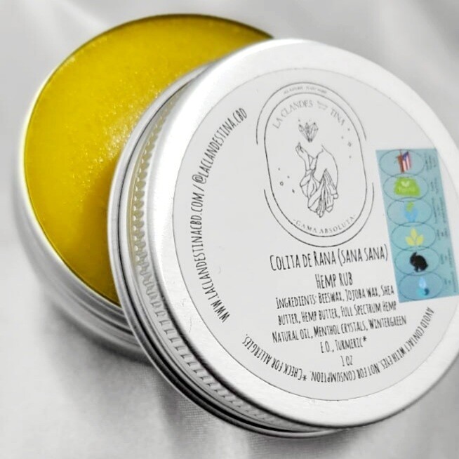 Colita de Rana (sana-sana) Muscle Rub