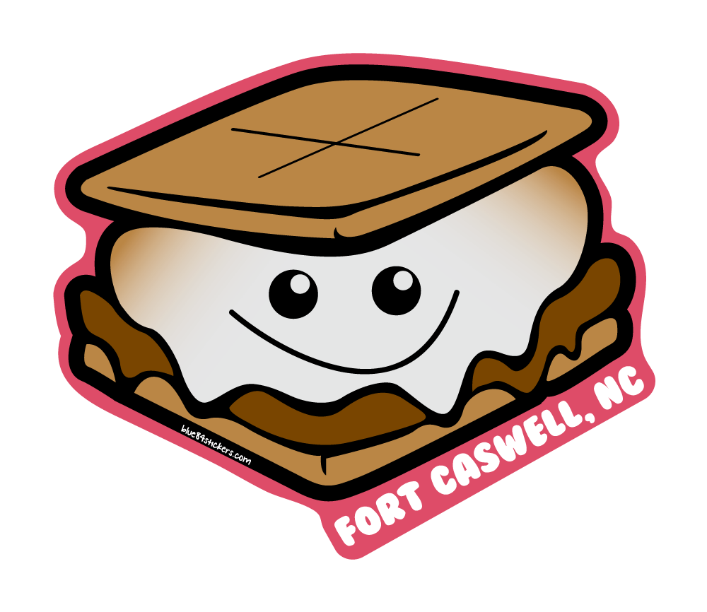 Smores Fort Caswell Sticker