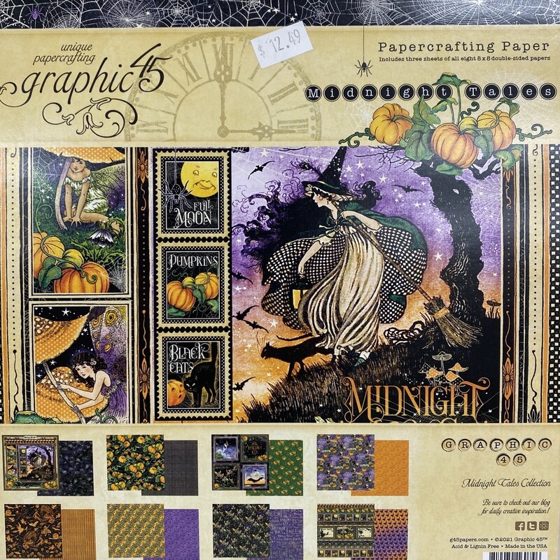 G45 MIDNIGHT TALES EMBELLISHMENTS