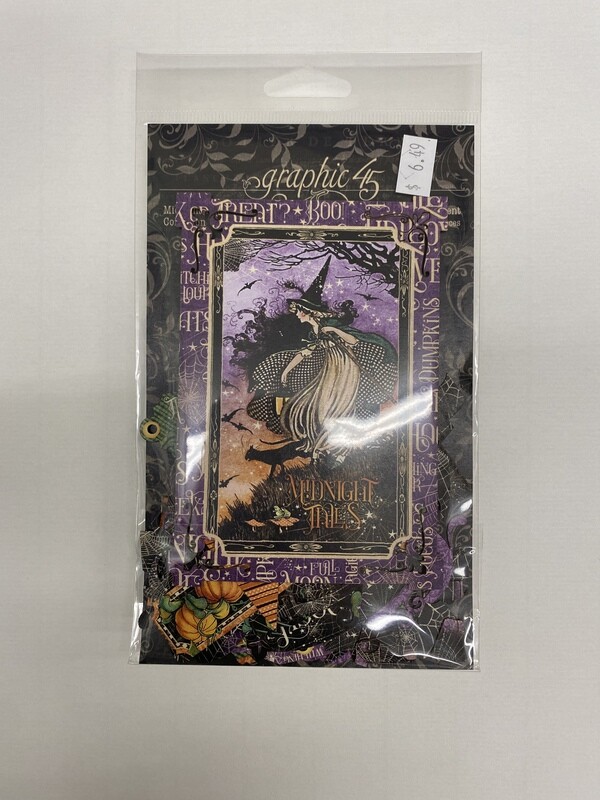 G45 MIDNIGHT TALES EMBELLISHMENTS, TYPE: EPHEMERA