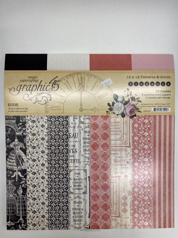 PPR GRAPHIC 45 PAPER PADS 2021 RELEASES