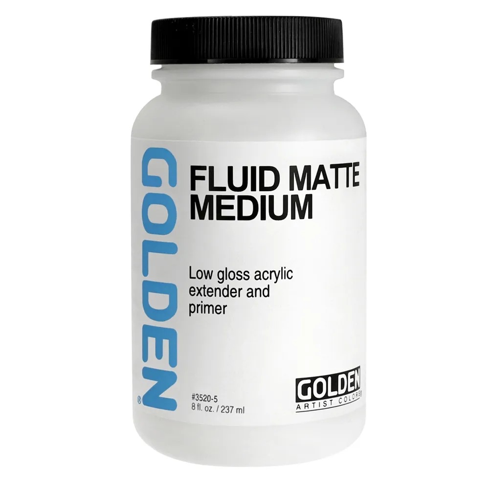 GOLDEN FLUID MATTE MEDIUM