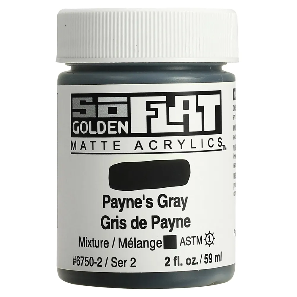 GOLDEN SO FLAT MATTE 2OZ S-2