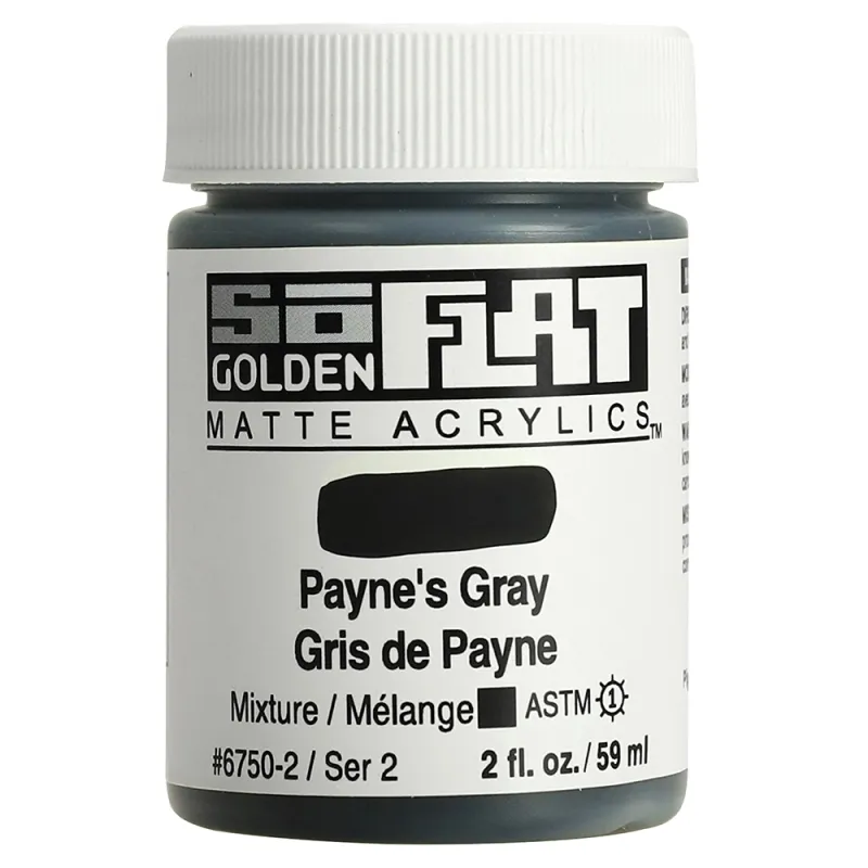 GOLDEN SO FLAT MATTE 2OZ S-2