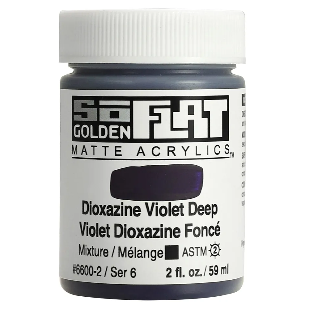 GOLDEN SO FLAT MATTE 2OZ S-6