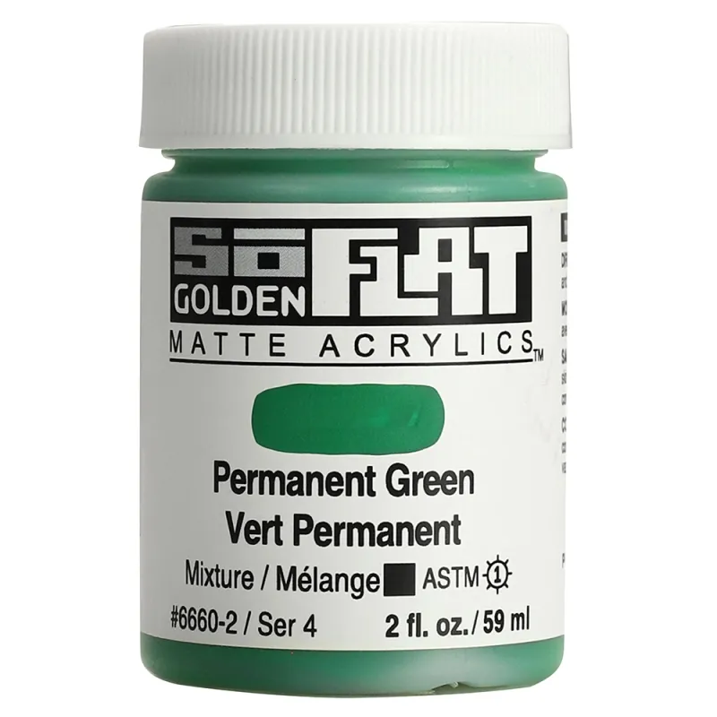 GOLDEN SO FLAT MATTE 4OZ S-4