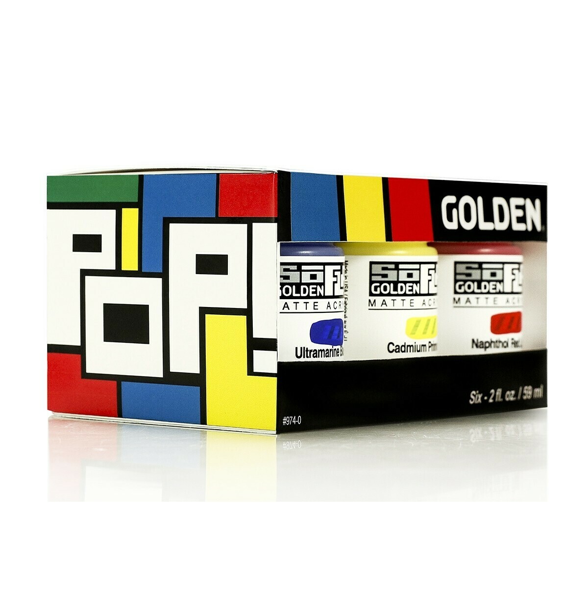 GOLDEN SO FLAT MATTE 6PC SET