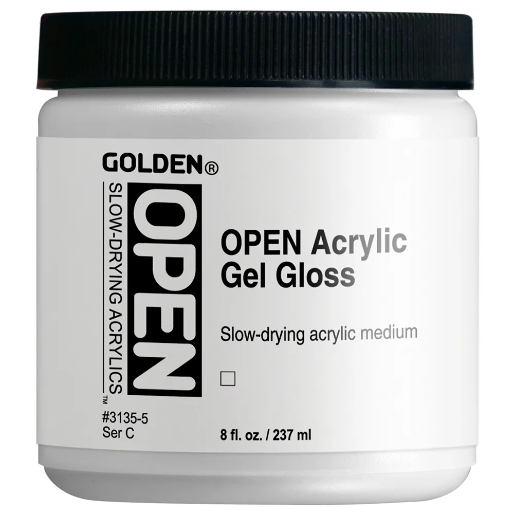 OPEN  ACRYLIC GEL GLOSS 16OZ GOLDEN