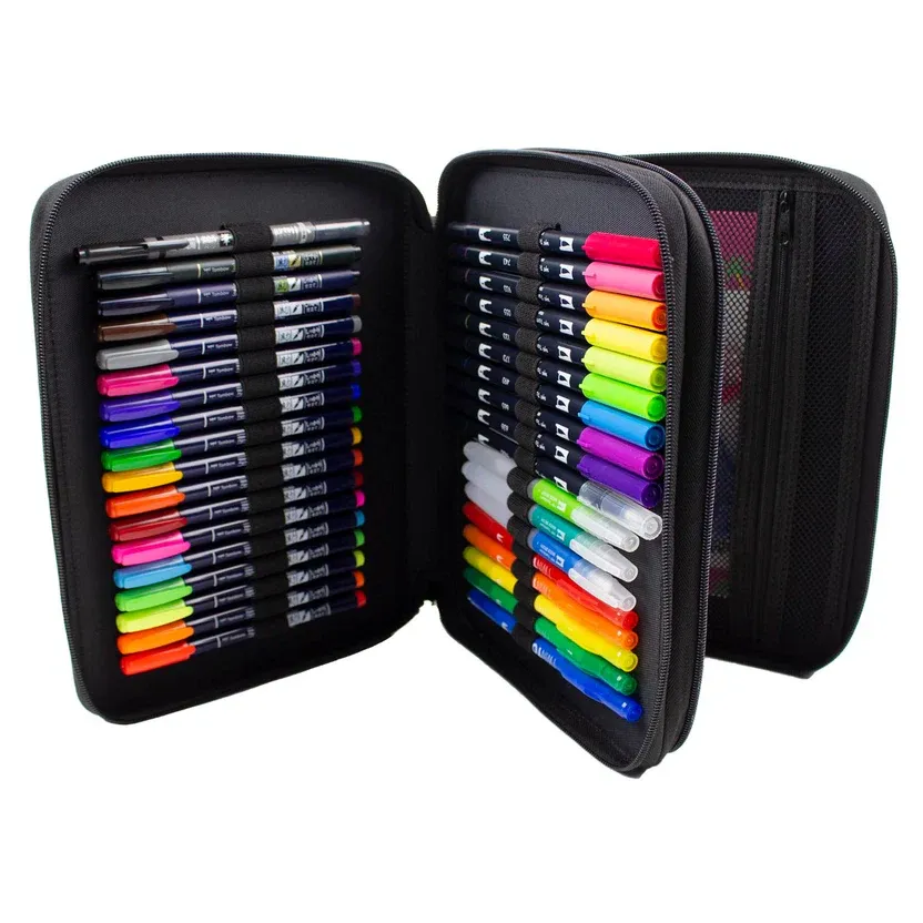 TOMBOW MARKER STORAGE ZIPPERED