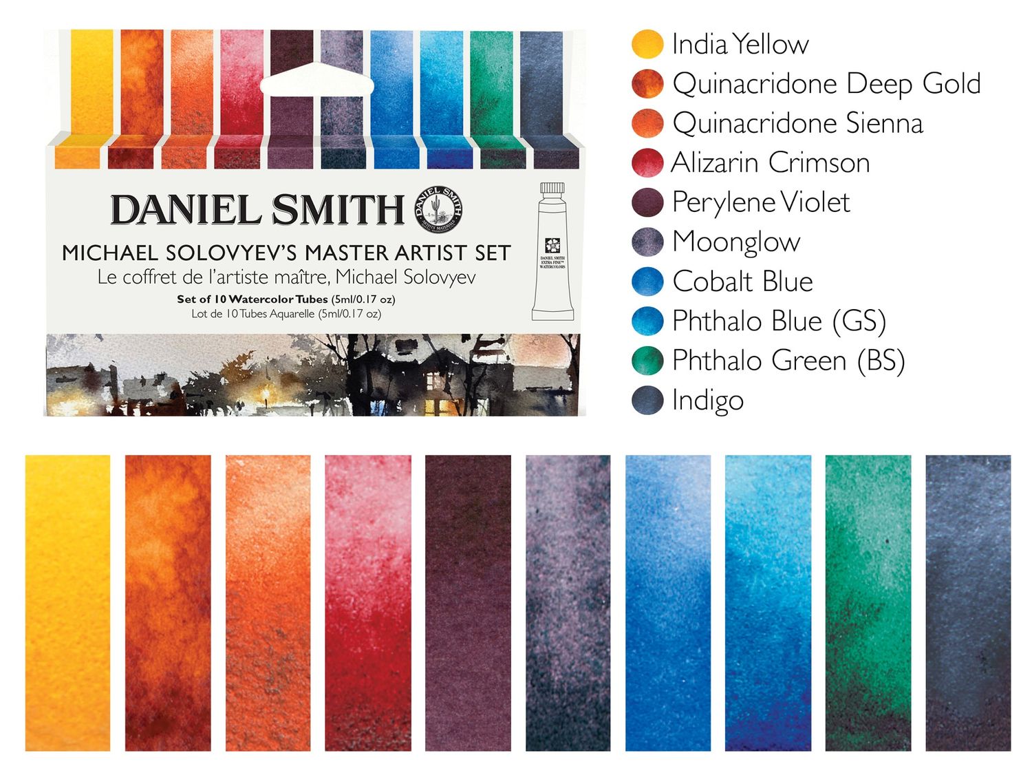 DANIEL SMITH WATERCOLOR EXTRA FINE MCCRACKEN BLACK