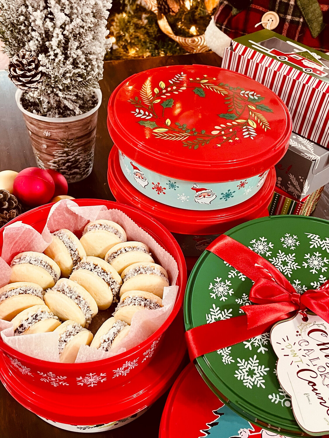 Christmas Maicena Alfajores x 12